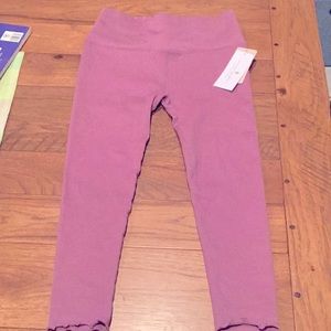 Spiritual Gangster Yoga Ribbed Leggings. NWT